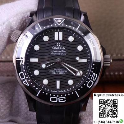 Omega Seamaster Diver 300M Black Ceramic 210.92.44.20.01.001 Vs Factory Black Dial-Rep Time Watches