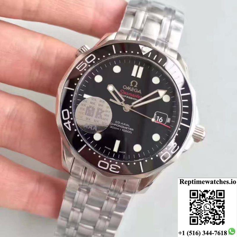 Omega Seamaster Diver 300M Co-Axial 41Mm 212.30.41.20.01.003 Mks Factory Black Dial-Rep Time Watches