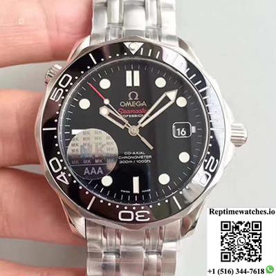 Omega Seamaster Diver 300M Co-Axial 41Mm 212.30.41.20.01.003 Mks Factory Black Dial-Rep Time Watches