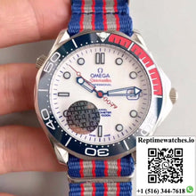 Omega Seamaster Diver 300M Co-Axial 41MM Commander 007 212.32.41.20.04.001 UR Factory White Dial - Watches