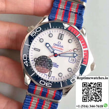 Omega Seamaster Diver 300M Co-Axial 41MM Commander 007 212.32.41.20.04.001 UR Factory White Dial - Watches