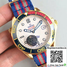 Omega Seamaster Diver 300M Co-Axial 41MM Commander 007 212.62.41.20.04.001 White Dial - Watches