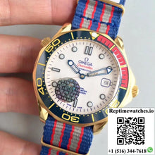 Omega Seamaster Diver 300M Co-Axial 41MM Commander 007 212.62.41.20.04.001 White Dial - Watches
