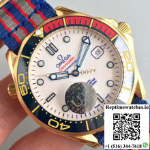 Omega Seamaster Diver 300M Co-Axial 41MM Commander 007 212.62.41.20.04.001 White Dial - Watches