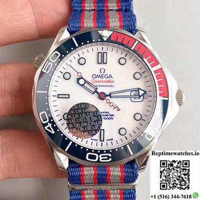 Omega Seamaster Diver 300M Co-Axial 41Mm Commander 007 212.32.41.20.04.001 Ur Factory White Dial-Rep Time Watches