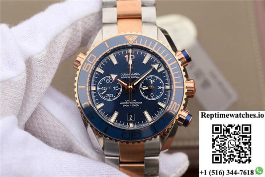 Omega Seamaster Ocean Planet 600M 215.20.46.51.03.001 Om Factory Blue Dial-Rep Time Watches