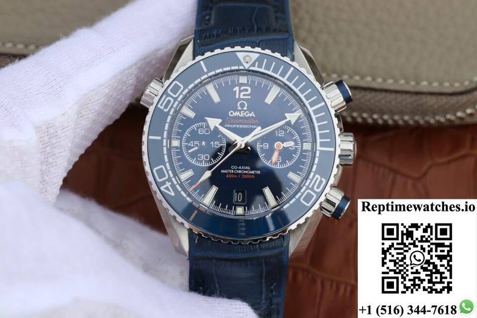 Omega Seamaster Ocean Planet 600M 215.33.46.51.03.001 Om Factory Blue Dial-Rep Time Watches