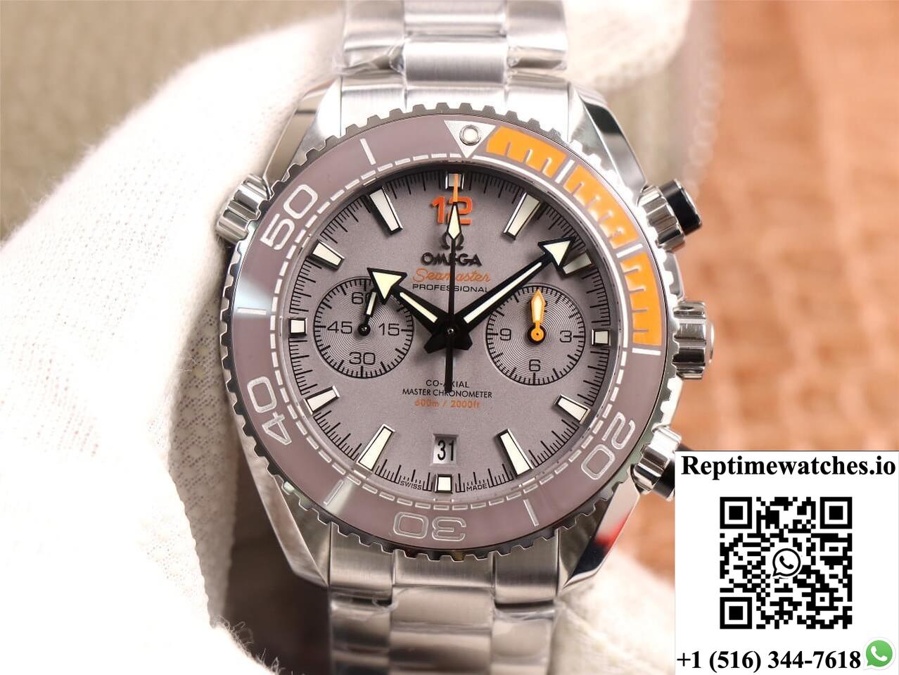 Omega Seamaster Ocean Universe 600M 215.90.46.51.99.001 Om Factory V3 Grey Dial-Rep Time Watches