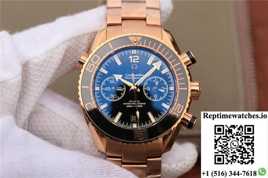 Omega Seamaster Ocean Universe Timing 232.63.46 Om Factory Black Dial-Rep Time Watches