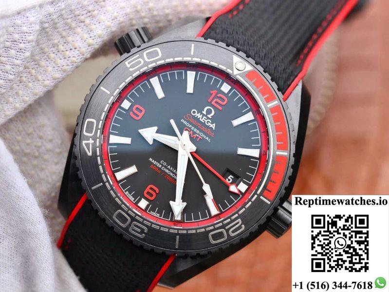 Omega Seamaster Planet Ocean 215.92.46.22.01.003 Vs Factory Black Dial-Rep Time Watches