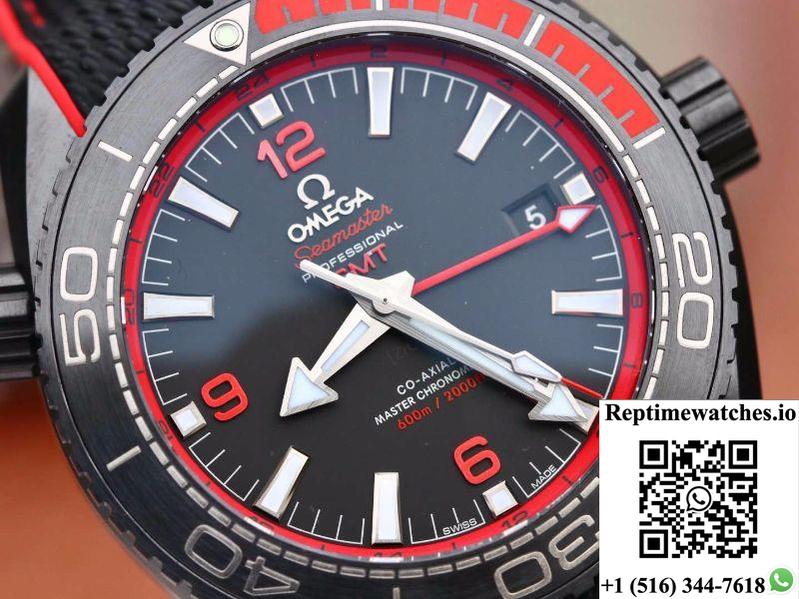 Omega Seamaster Planet Ocean 215.92.46.22.01.003 Vs Factory Black Dial-Rep Time Watches