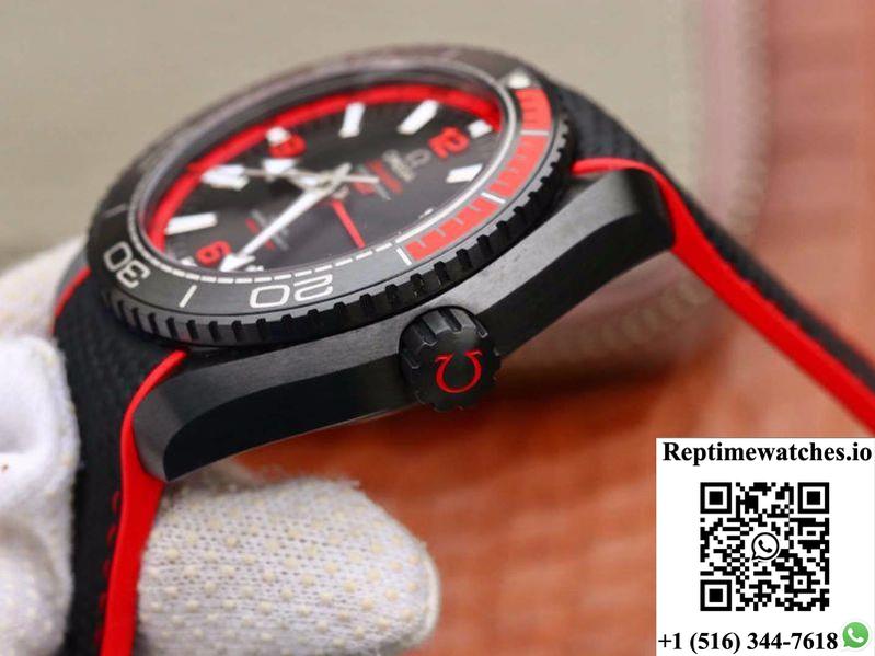 Omega Seamaster Planet Ocean 215.92.46.22.01.003 Vs Factory Black Dial-Rep Time Watches