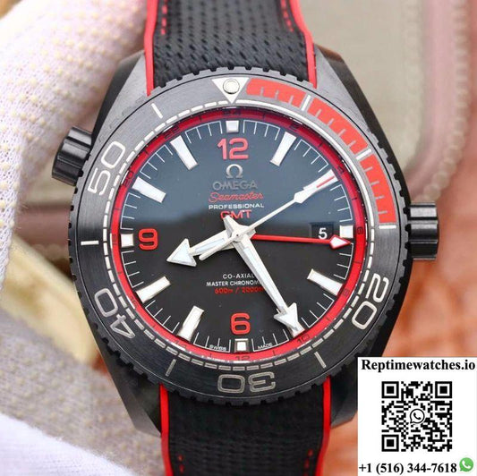 Omega Seamaster Planet Ocean 215.92.46.22.01.003 Vs Factory Black Dial-Rep Time Watches