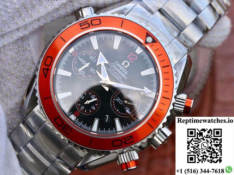 Omega Seamaster Planet Ocean 232.30.46.51.01.002 Black Dial-Rep Time Watches