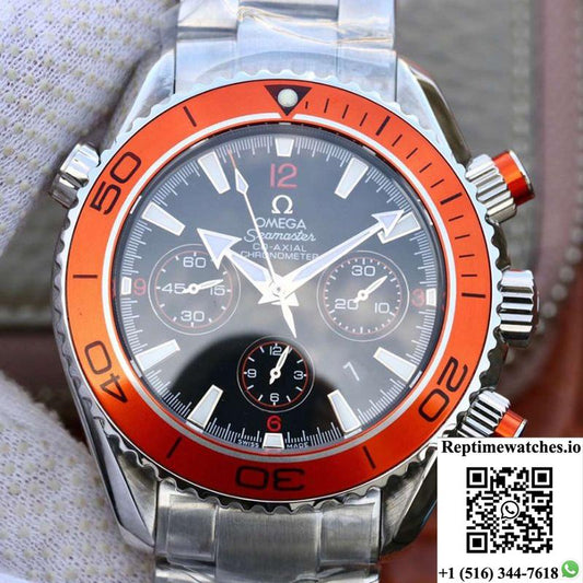 Omega Seamaster Planet Ocean 232.30.46.51.01.002 Black Dial-Rep Time Watches