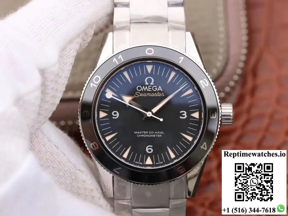 Omega Seamaster Planet Ocean 233.30.41.21.01.001 VS Factory Black Dial - Watches