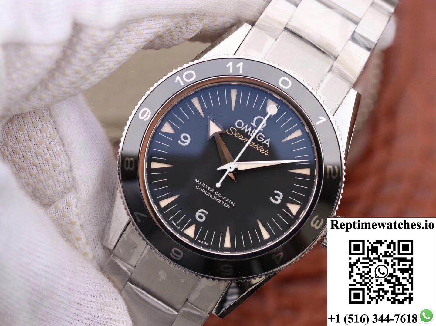 Omega Seamaster Planet Ocean 233.30.41.21.01.001 Vs Factory Black Dial-Rep Time Watches