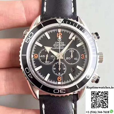 Omega Seamaster Planet Ocean 600 M Co-Axial Chronograph 2210.51.00 Om Factory Black Dial-Rep Time Watches
