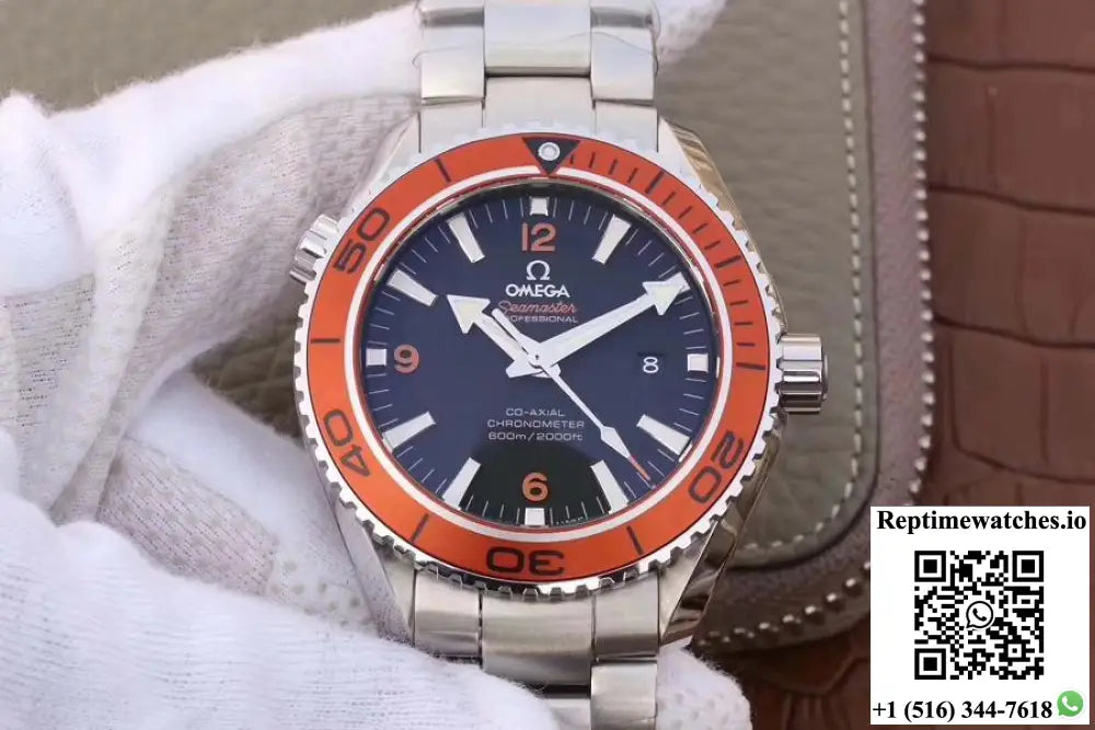 Omega Seamaster Planet Ocean 600M 45.5MM 232.30.46.21.01.002 OM Factory Black Dial - Watches