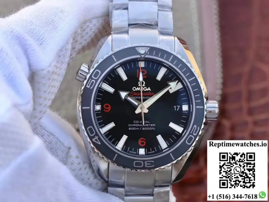 Omega Seamaster Planet Ocean 600M 45.5MM 232.30.46.21.01.003 MKS Factory Black Dial - Watches
