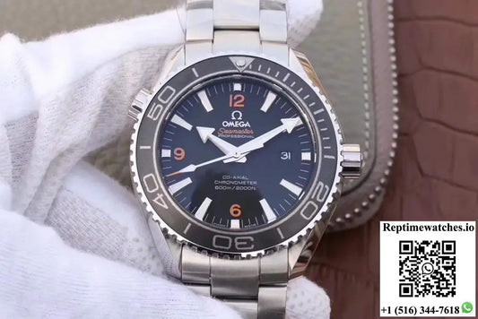 Omega Seamaster Planet Ocean 600M 45.5MM 232.30.46.21.01.003 OM Factory Black Dial - Watches