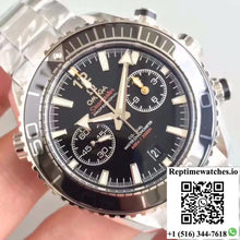 Omega Seamaster Planet Ocean 600M Chronograph 215.30.46.51.01.001 OM Factory V2 Black Dial - Watches