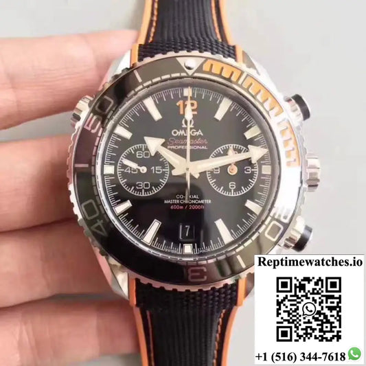 Omega Seamaster Planet Ocean 600M Chronograph 215.32.46.51.01.001 OM Factory V2 Black Dial - Watches