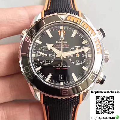 Omega Seamaster Planet Ocean 600M Chronograph 215.32.46.51.01.001 Om Factory V2 Black Dial-Rep Time Watches