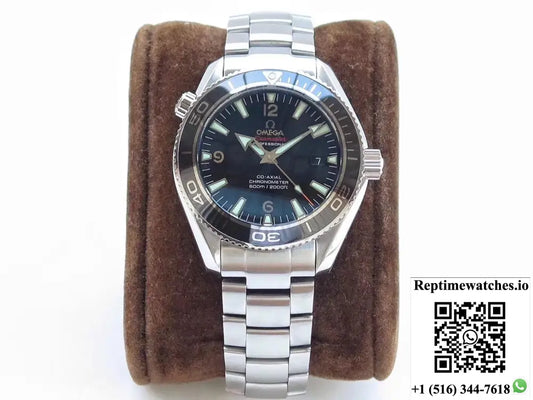 Omega Seamaster Planet Ocean Liquid Metal 1948 “LMPO” 222.30.42.20.01.001 Noob Factory V6 Black Dial - Watches