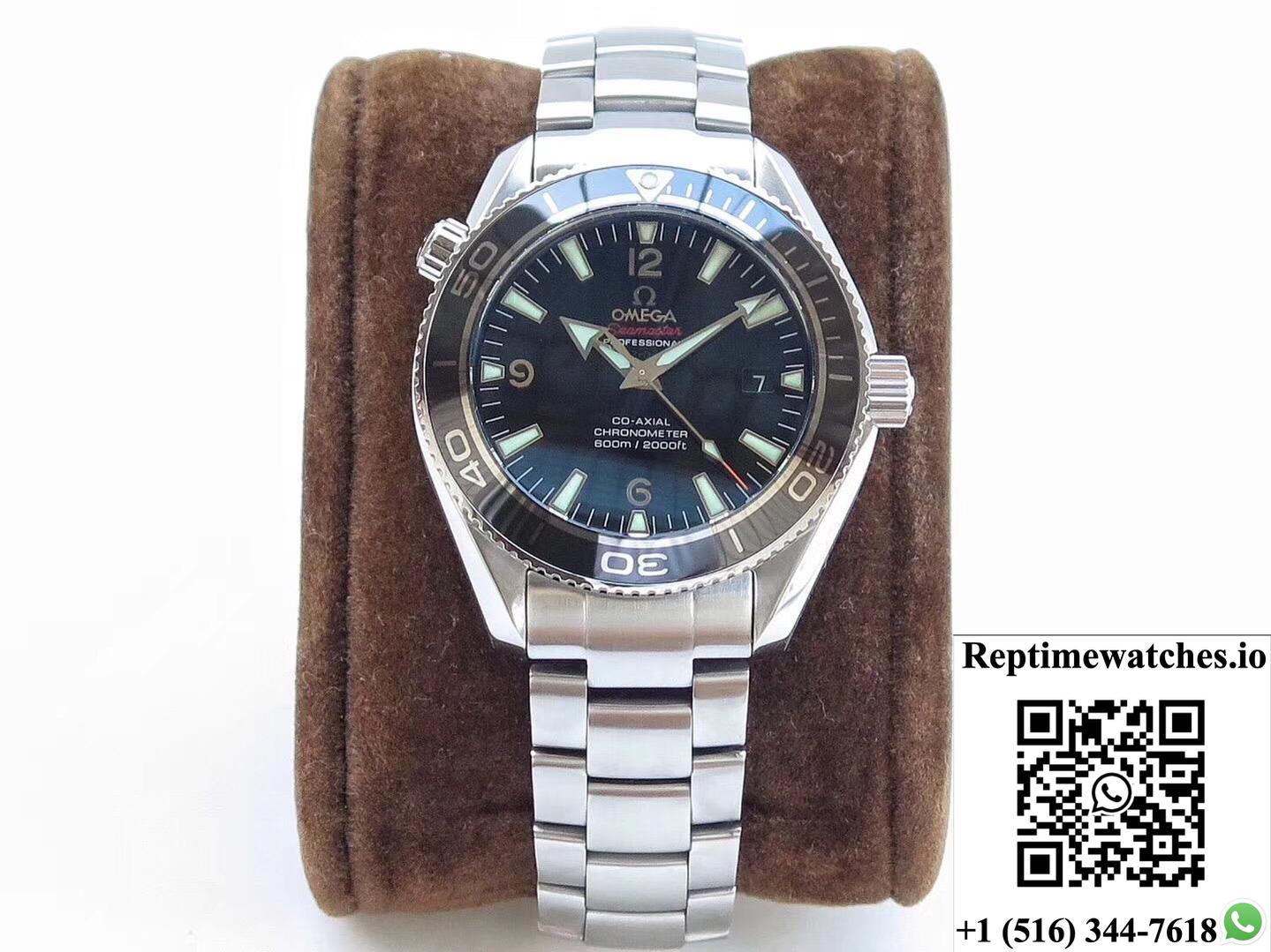 Omega Seamaster Planet Ocean Liquid Metal 1948 “Lmpo” 222.30.42.20.01.001 Noob Factory V6 Black Dial-Rep Time Watches