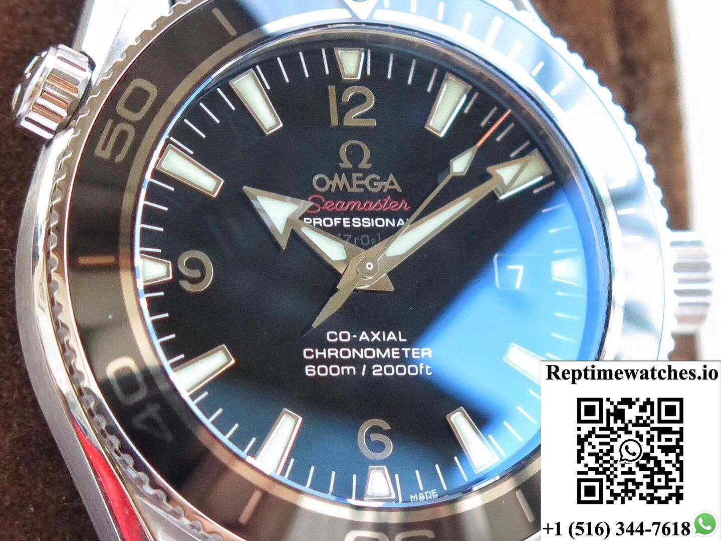 Omega Seamaster Planet Ocean Liquid Metal 1948 “Lmpo” 222.30.42.20.01.001 Noob Factory V6 Black Dial-Rep Time Watches
