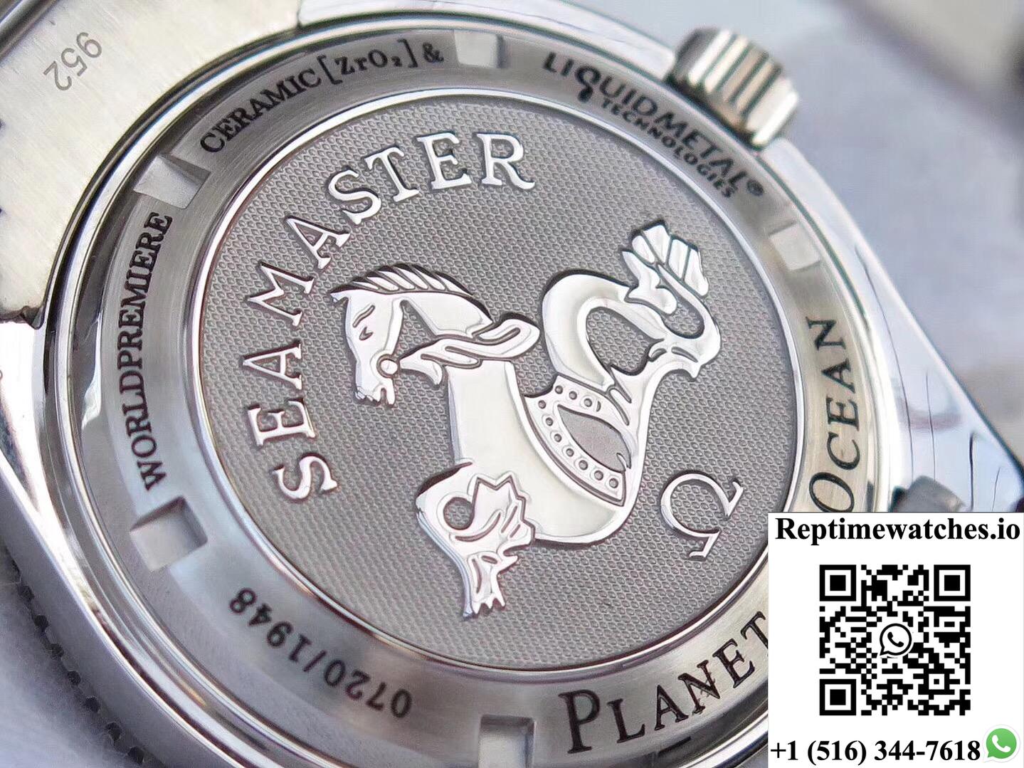 Omega Seamaster Planet Ocean Liquid Metal 1948 “Lmpo” 222.30.42.20.01.001 Noob Factory V6 Black Dial-Rep Time Watches