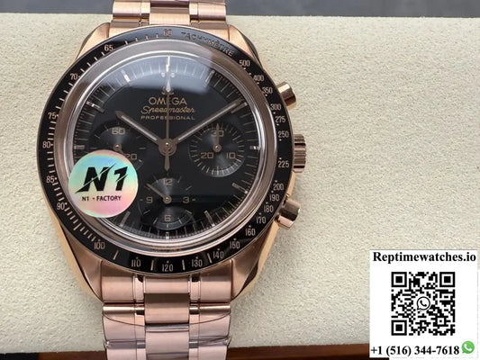 Omega Speedmaster 310.60.42.50.01.001 N1 Factory Aluminum Bezel