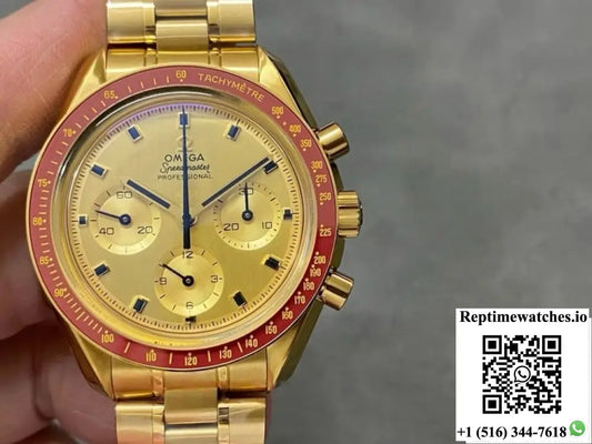 Omega Speedmaster 310.60.42.50.99.001 OM factory gold strap