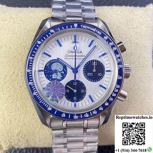 Omega Speedmaster 310.32.42.50.02.001 Os Factory Stainless Steel Strap-Rep Time Watches