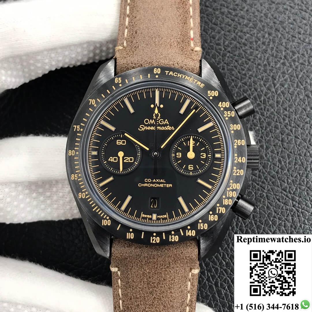 Omega Speedmaster 311.92.44.51.01.006 Om Factory V2 Dark Side Of The Moon Black-Rep Time Watches