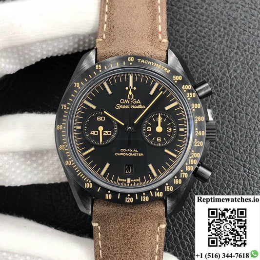 Omega Speedmaster 311.92.44.51.01.006 Om Factory V2 Dark Side Of The Moon Black-Rep Time Watches