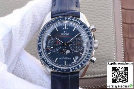 Omega Speedmaster 44.25MM 304.33.44.52.03.001 BF Factory Blue Dial - Watches