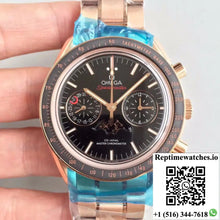 Omega Speedmaster Moonwatch Moonphase Chronograph 304.63.44.52.01.001 Black Dial - Watches