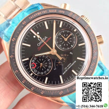 Omega Speedmaster Moonwatch Moonphase Chronograph 304.63.44.52.01.001 Black Dial - Watches