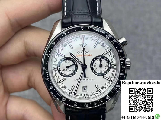 Omega Speedmaster Racing Chronograph 329.33.44.51.04.001 Om Factory White Dial-Rep Time Watches