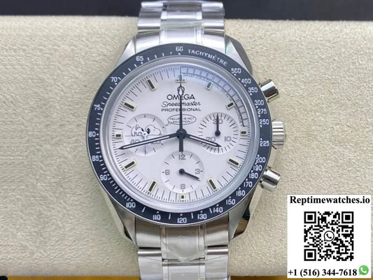 Omega Speedmaster Snoopy Award 311.32.42.30.04.003 OM Factory Stainless Steel Strap - Watches