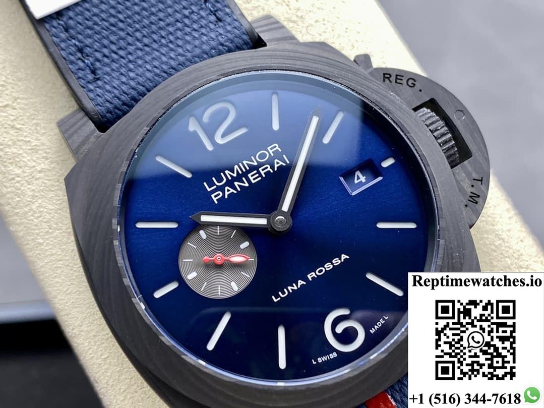 Panerai Lumino Dur Pam01529 Vs Factory Blue Dial-Rep Time Watches