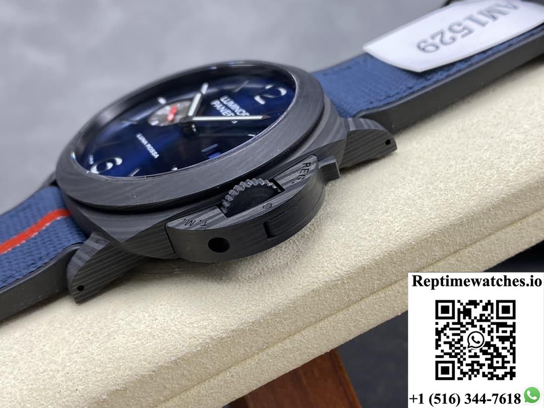 Panerai Lumino Dur Pam01529 Vs Factory Blue Dial-Rep Time Watches