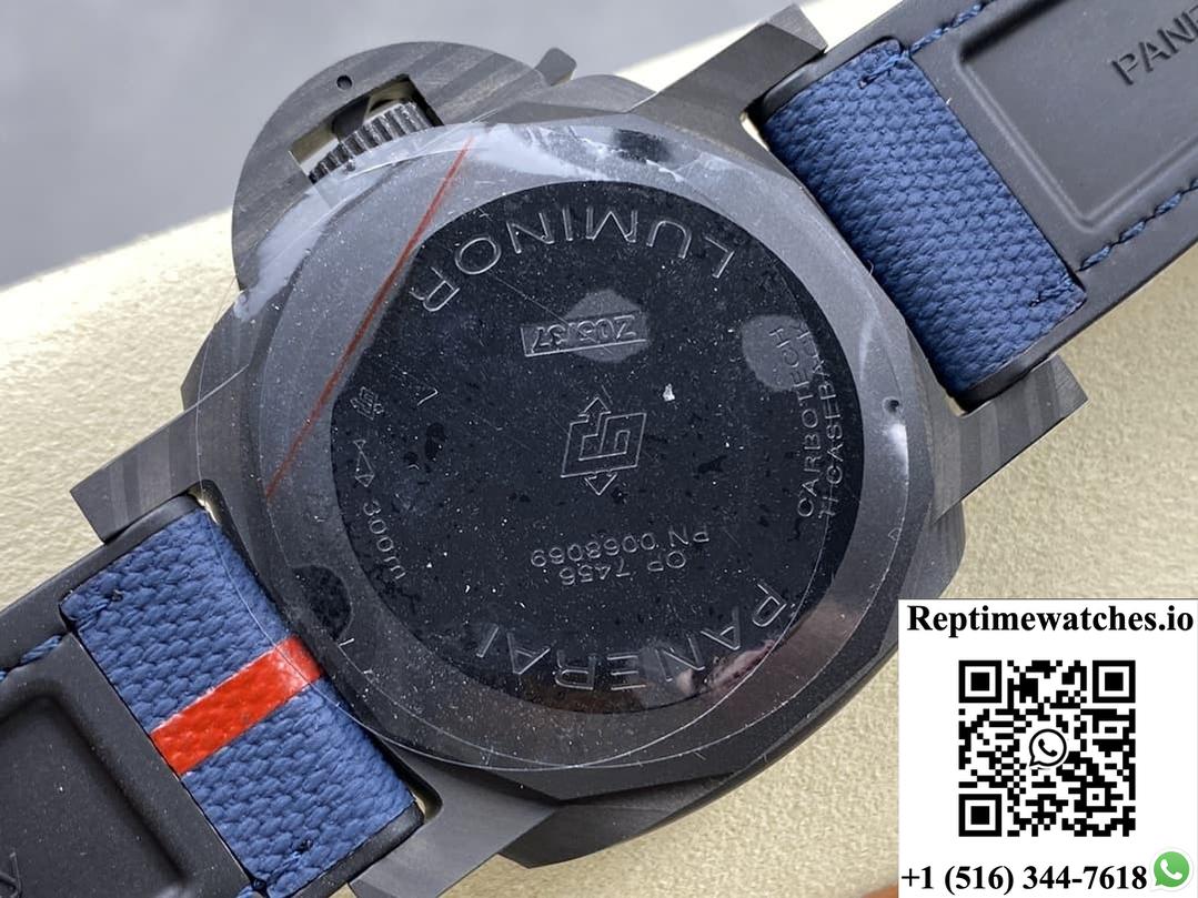 Panerai Lumino Dur Pam01529 Vs Factory Blue Dial-Rep Time Watches