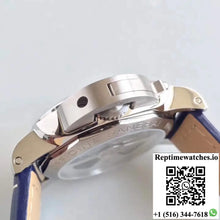 Panerai Luminor 1950 3 Days GMT Acciaio PAM688 VS Factory V2 Blue Dial - Watches