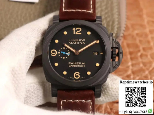 Panerai Luminor 1950 PAM00661 VS Factory Carbon Fiber Case - Watches