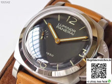 Panerai Luminor 1950 PAM127 ZF Factory Superlumed Black Dial - Watches