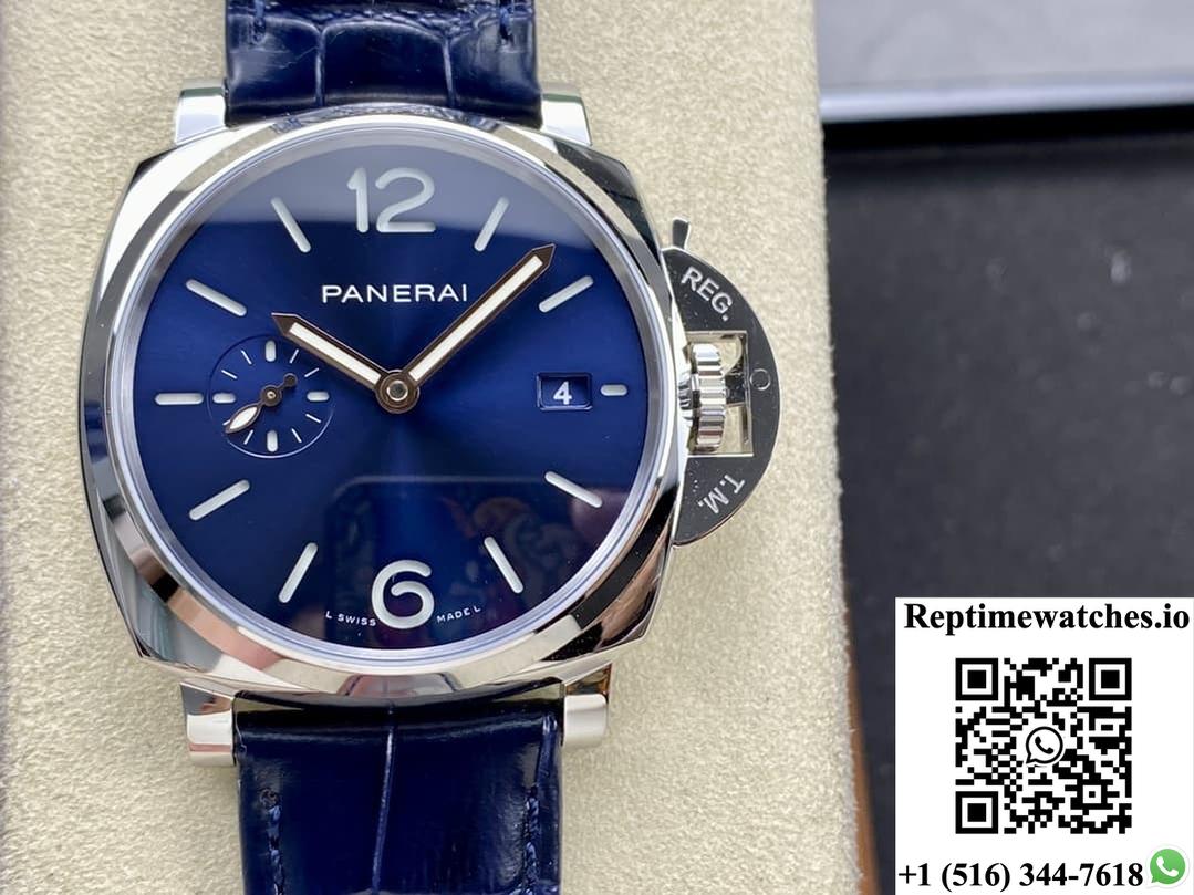 Panerai Luminor Due Pam01274 Vs Factory Blue Dial-Rep Time Watches
