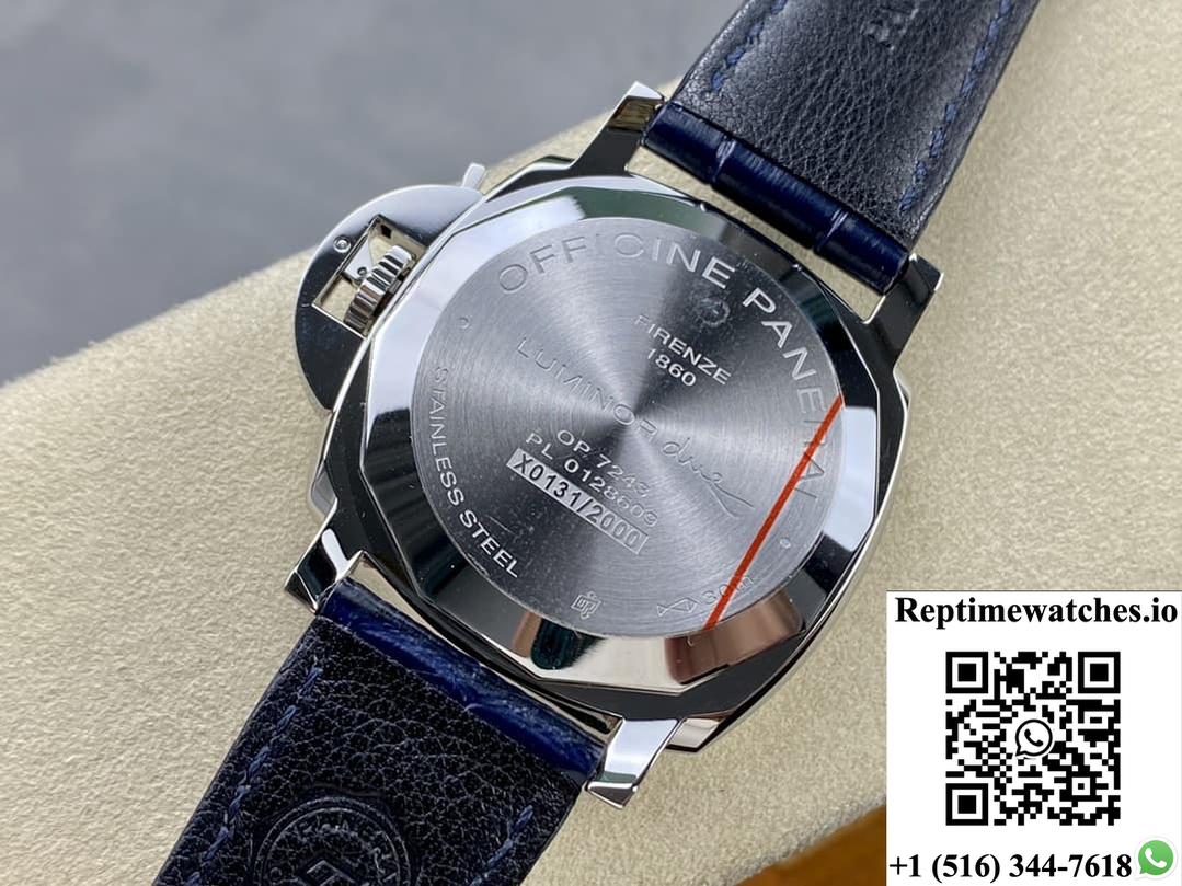 Panerai Luminor Due Pam01274 Vs Factory Blue Dial-Rep Time Watches